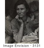 #3131 Migrant Mother By Dorothea Lange