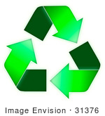 #31376 Recycling Symbol Illustration