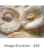 #325 Photograph Of Dried Apple Rings