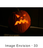 #33 Halloween Picture of a Jack-o-lantern by Kenny Adams