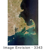 #3343 Cape Cod From Space