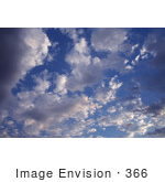 #366 Photograph Of Storm Clouds In A Blue Sky