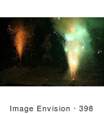 #398 Image Of A Pit Bull Excited By Holiday Fireworks