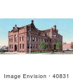 #40831 Stock Photo Of The Throop Polytechnic Institute Building Now Known As Caltech And Also Previosly Called Throop University Throop College Of Technology Pasadena California