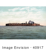 #40917 Stock Photo Of Fort Sumter In Charleston South Carolina