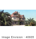 #40935 Stock Photo Of The Beautiful Old House Of Mr Albert K Smiley In Redlands California