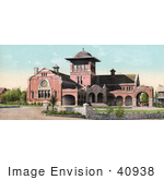 #40938 Stock Photo Of The Stunning A K Smiley Public Library Building In Redlands California