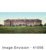#41006 Stock Photo Of The Building Of Encina Hall At Leland Standford Junior University California