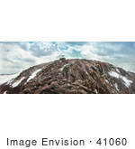 #41060 Stock Photo Of A Mountain Railroad Station On The Summit Of Pike’S Peak Colorado