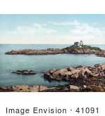 #41091 Stock Photo Of Cape Neddick Lighthouse In York Maine