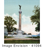 #41094 Stock Photo Of Battle Monument At The United States Military Academy In West Point New York