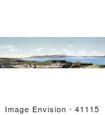 #41115 Stock Photo Of A Panoramic View Of Mount Tamalpais And The Golden Gate San Francisco California