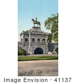 #41137 Stock Photo Of The Ulysses S Grant Statue Monument In Lincoln Park Of Chicago Illinois