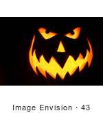 #43 Picture of a Halloween Pumpkin Carving by Kenny Adams