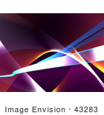 #43283 Royalty-Free (Rf) Illustration Of An Abstract Swoosh Background - Version 4