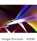 #43290 Royalty-Free (Rf) Illustration Of An Abstract Swoosh Background - Version 7