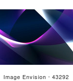 #43292 Royalty-Free (Rf) Illustration Of An Abstract Swoosh Background - Version 2