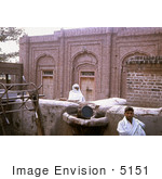 #5151 Photography Of A People In A Mosque Village In The State Of Gujarat India