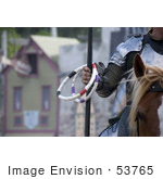 #53765 Royalty-Free Stock Photo Of A Jousting Rings