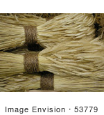 #53779 Royalty-Free Stock Photo Of Rolls Of Wheat
