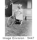 #5447 Elizabeth Hughes On Bike