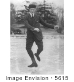 #5615 Irving Brokaw Dancing On Ice