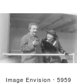 #5959 Einstein And Wife