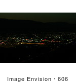 #606 Picture Of City Lights In Medford Oregon