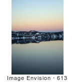 #613 Image Of Crater Lake At Sunset