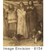 #6154 Group Of Colville Indians