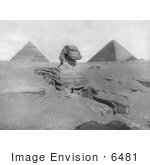 #6481 The Great Sphinx And The Egyptian Pyramids