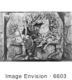 #6603 Horse Bas Relief From Parthenon Frieze
