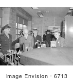 #6713 Visitors At The Aircraft Engine Research Laboratory 1943