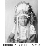 #6940 Stock Image: Cheyenne Indian Girl The Daughter Of Bad Horses