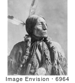 #6964 Stock Image Of A Cheyenne Native American Indian Named Wolf Robe