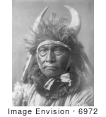 #6972 Apsaroke Native Man By The Name Of Bull Chief