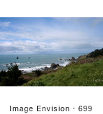 #699 Photograph Of A View From Cape Ferrelo Oregon