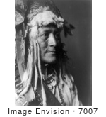 #7007 Stock Image Of Hidatsa Indian Man By The Name Of White Duck