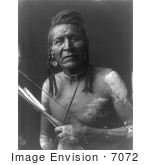 #7072 Apsaroke Native American Man By The Name Of Two Leggings