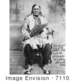 #7110 Stock Image Of An Osage Indian Chief Peter Bighart