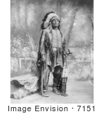 #7151 Stock Image: Sioux Indian Named Broken Arm