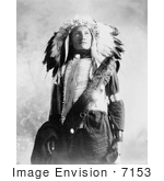 #7153 Stock Image: Sioux Indian Named Plenty Holes