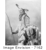 #7162 Stock Image: Plenty Wann Did Sioux Indian