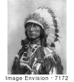 #7172 Stock Image: Sioux Indian Named Lone Bear