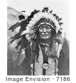 #7186 Stock Image: Iron Shell, Lakota Sioux Indian by JVPD