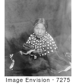 #7275 Stock Image: Sioux Indian Child