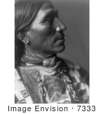 #7333 Stock Photography: Little Hawk Brule Native American Indian