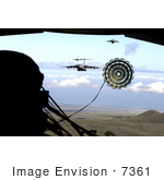 #7361 Stock Image Of An Air Force Airdrop Training Mission