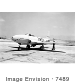 #7489 Stock Picture Of A Lockheed P-80a Airplane