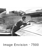 #7500 Stock Picture Of A P-80 Model On Naca P-51b
